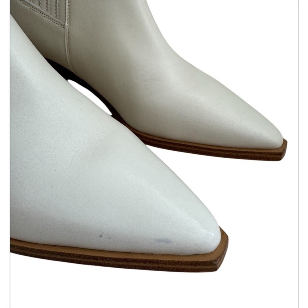 Marc Fisher Cream Ankle Booties - Picture 3 of 3